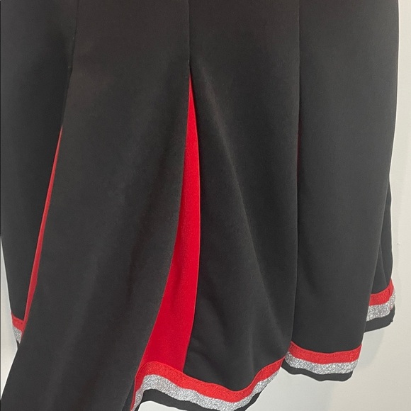 Spirit Black and Red Cheerleader Mini Dress - Picture 7 of 11